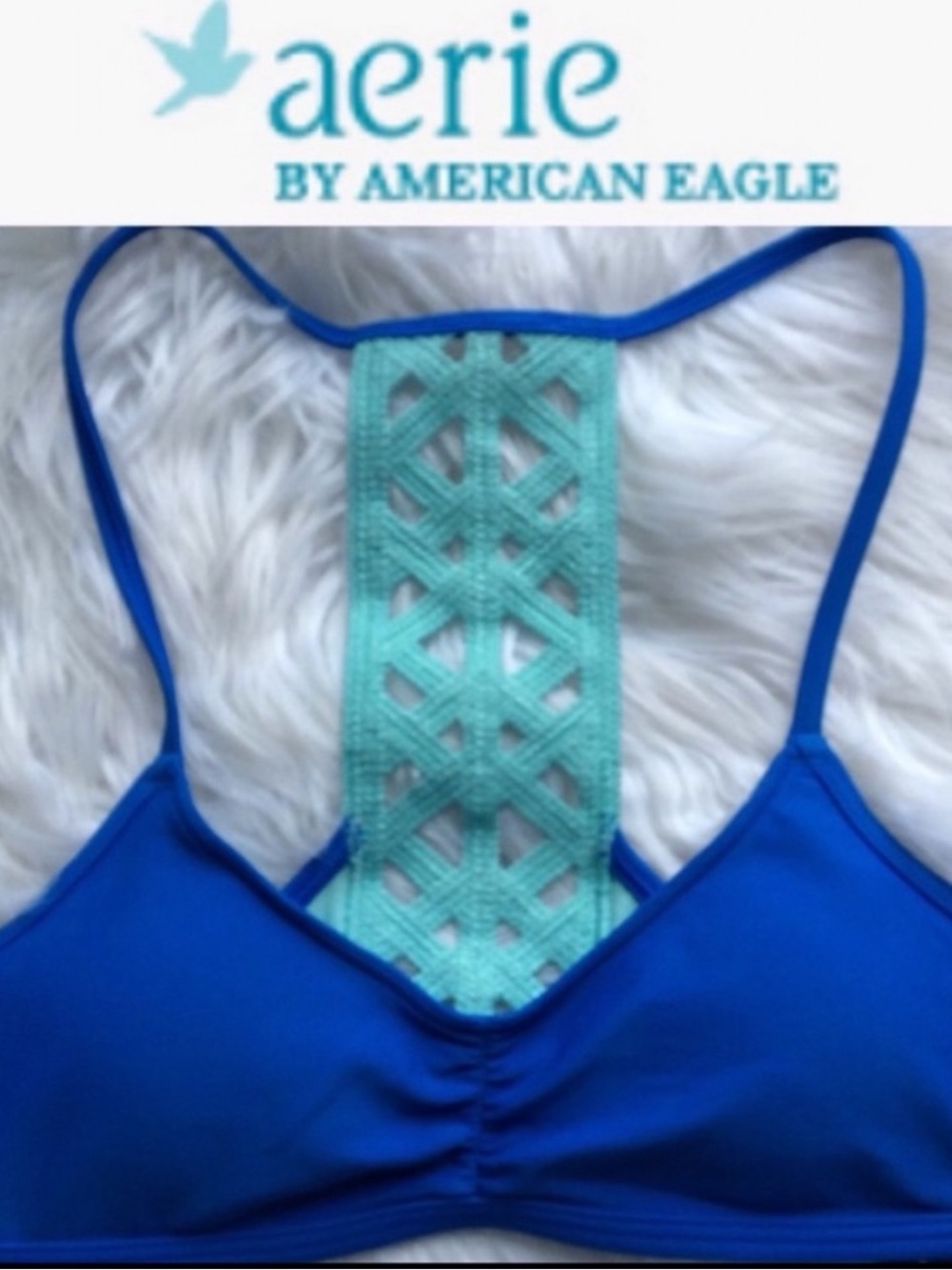NWT Aerie Triangle Bikini Top